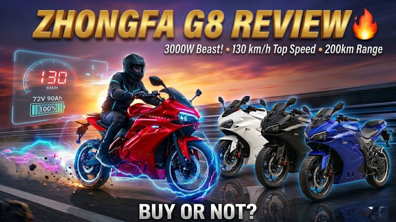 Zhongfa G8 Review Electric Bike😱 Is It Really Worth It? BUY OR NOT?