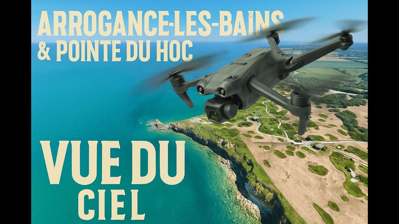 Quand le ciel effleure l’Histoire – Pointe du Hoc & Arromanches-les-bains