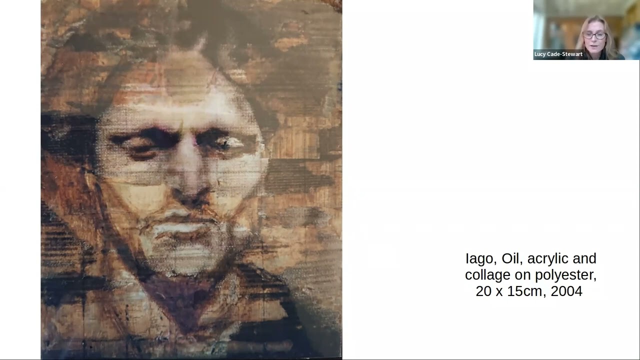 Lucy Cade Studio Visit (Turps Correspondence Course 2021/22)