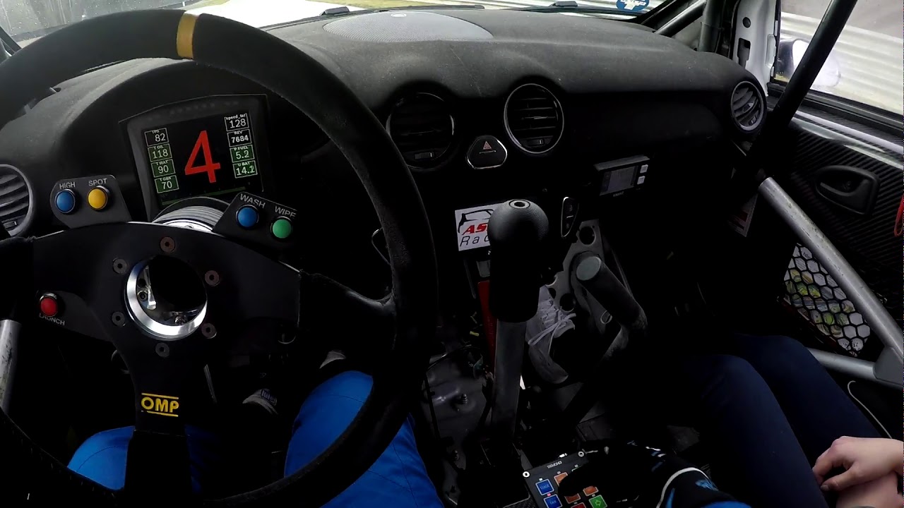 Onboard | Rallyeshow am Sachsenring 2020 | Nick Loof | Opel Adam R2