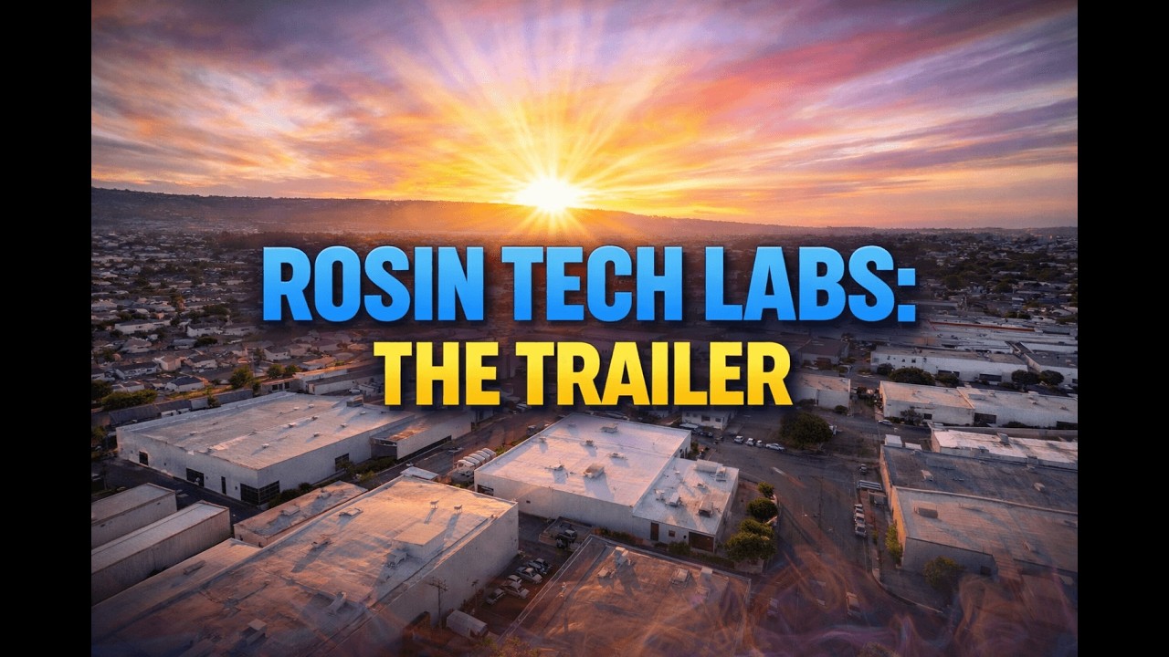 Inside Rosin Tech Labs | Solventless at Scale (Trailer)