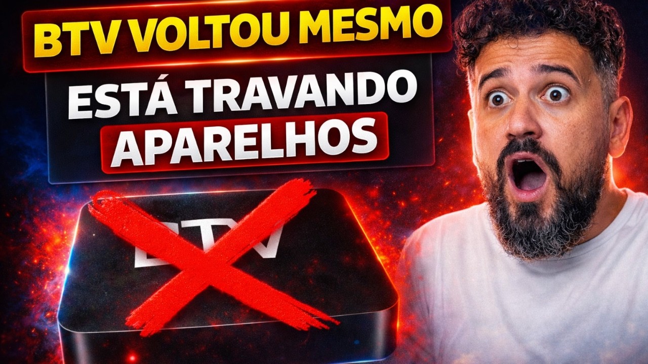 🚨 BTV VOLTOU… MAS MUITOS APARELHOS ESTÃO PARANDO (VEJA ISSO)