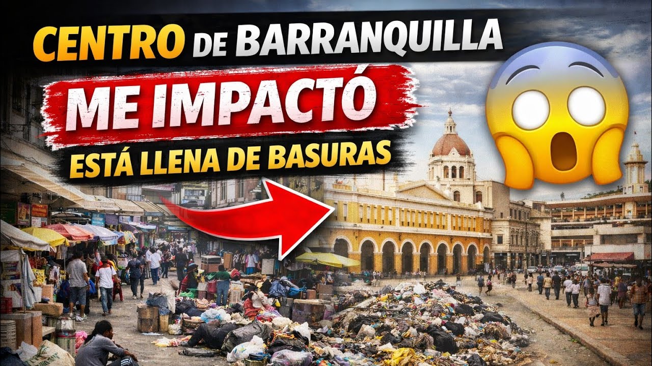 VISITE CENTRO DE BARRANQUILLA y me Decepcione ya no es como antes TE LO MUESTRO 