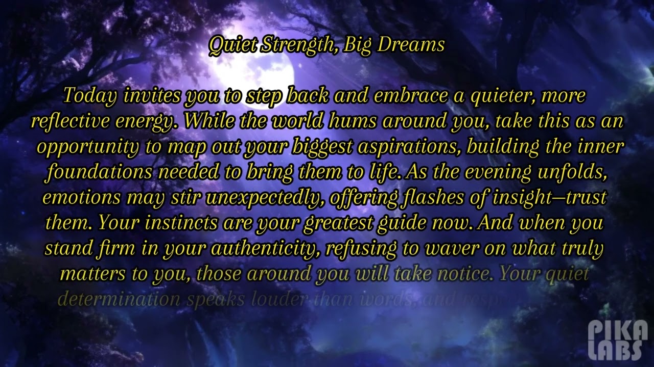 Taurus March 23, 2025 Quiet Strength, Big Dreams
