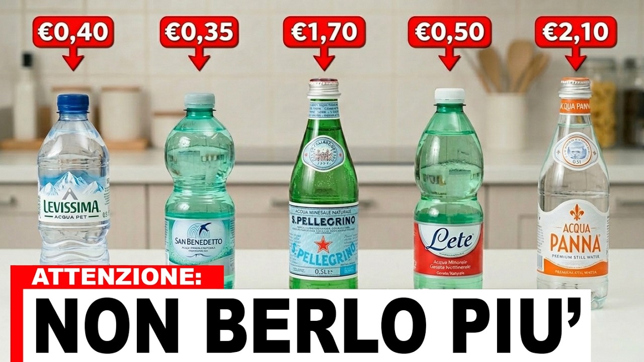 Ho Indagato 10 Marche Di ACQUA (Solo 2 Sono Sicure)