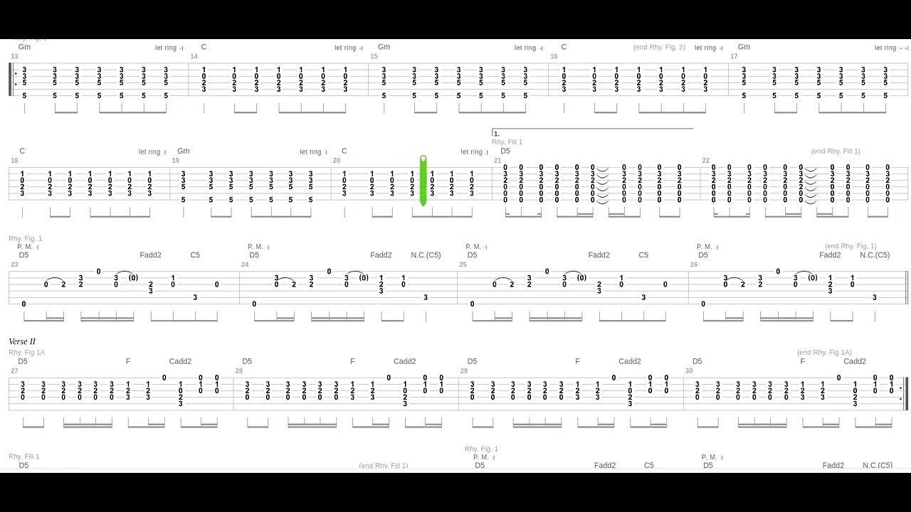 Ohio Tab by Crosby Stills Nash & Young + Guitar only + Guitar tab