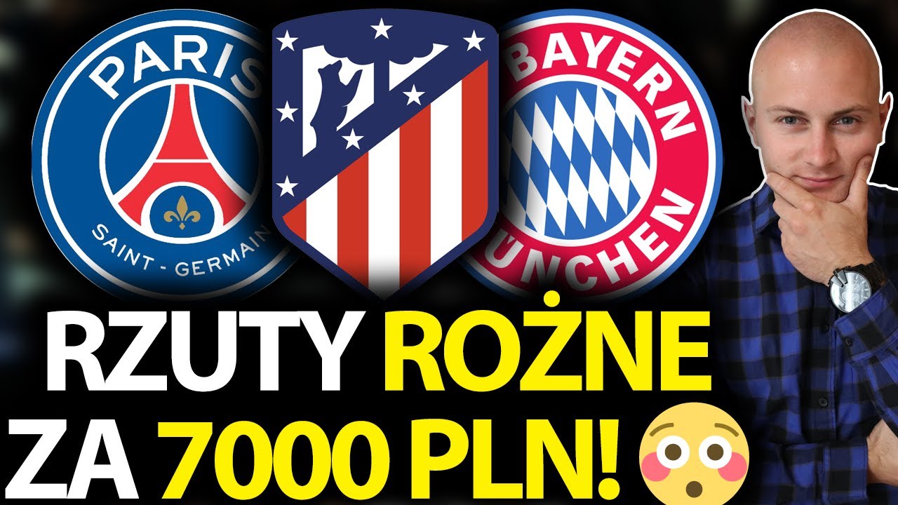 UGRAŁ 35 TYSIĘCY ZŁOTYCH! Dziś RZUTY ROŻNE za 7000 ZŁOTYCH! 🤯
