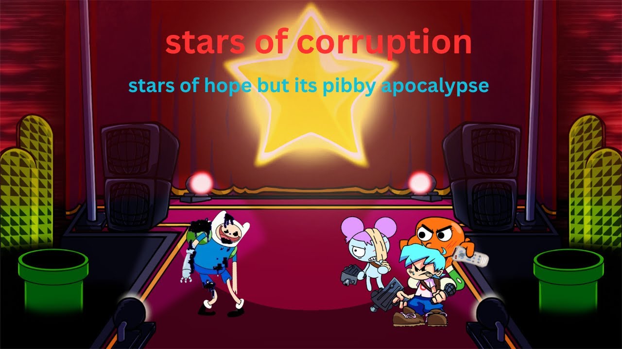 Stars of corruption- stars of hope but pibby apocalypse sings it (fnf cover)