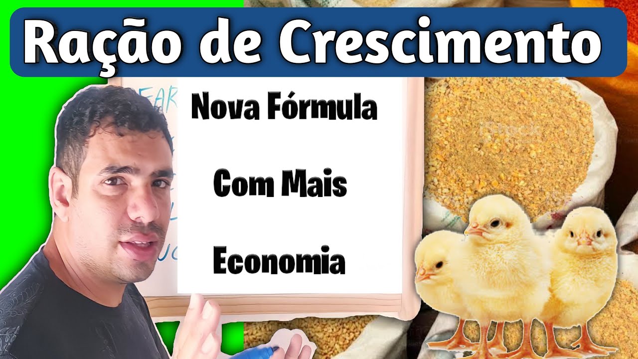 ração de crescimento para aves,nova fórmula mais econômica/#aves #indiogigante