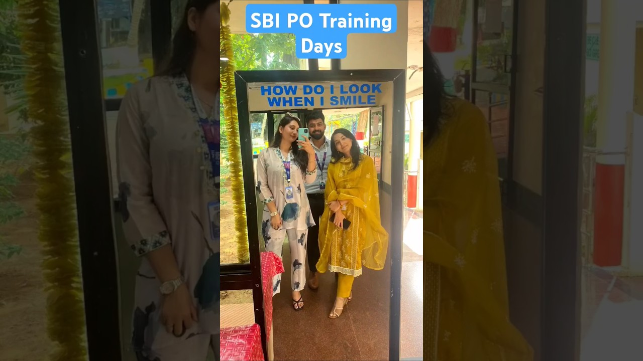 SBI PO TRAINING DAYS #banker #sbipo #motivation #training #friends