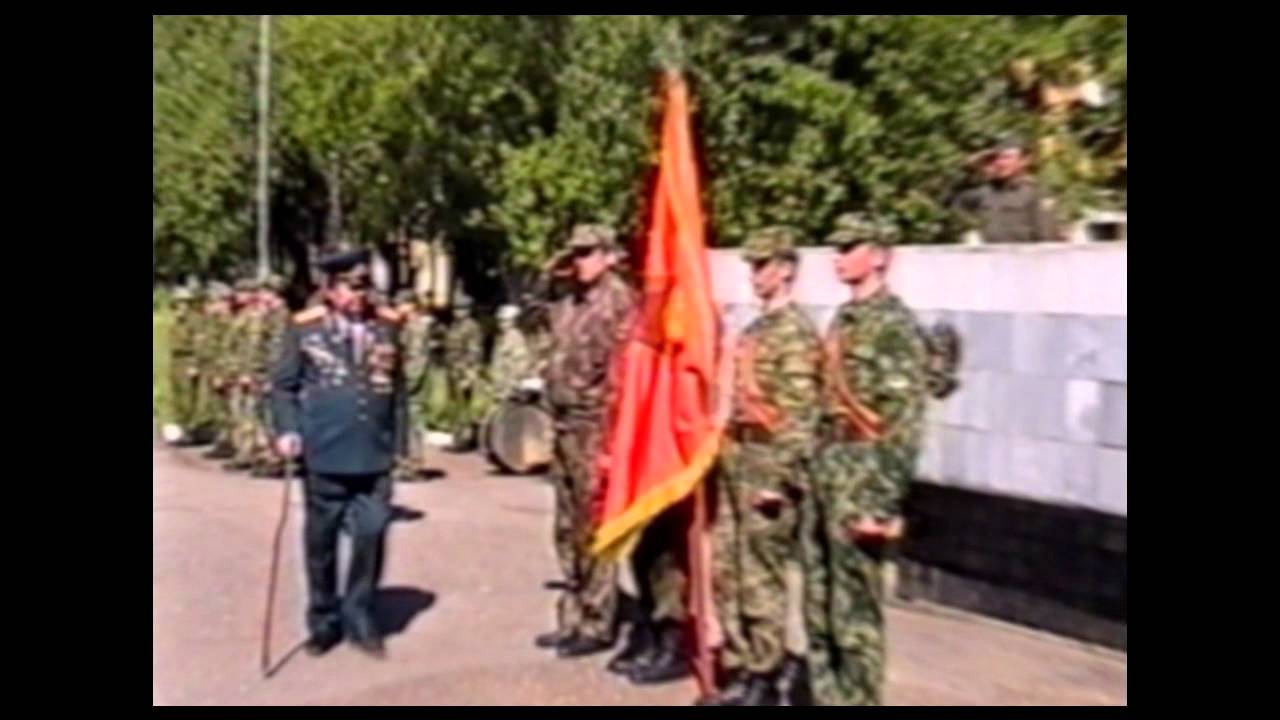 Прощание со знаменем, В/Ч 3276, 2001 г.