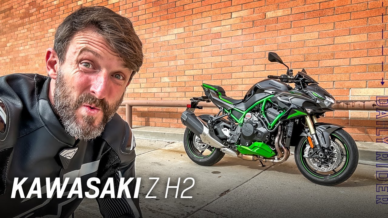 Supercharged Commute! 2024 Kawasaki Z H2 Review | Daily Rider