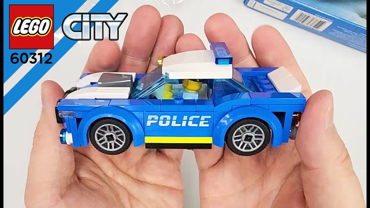 LEGO CITY 60312 : Police speed car 레고시티 경찰차 조립해보기!