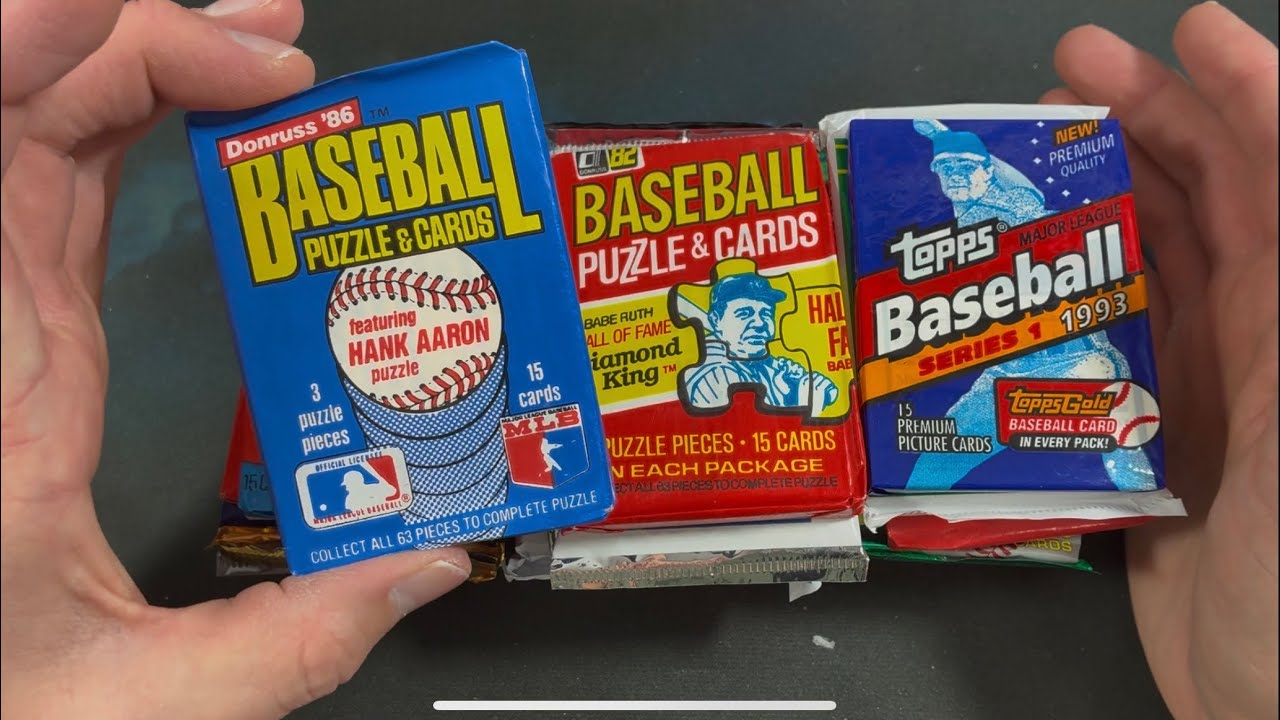 RETROWAX BASEBALL CARD BOX - December 2025