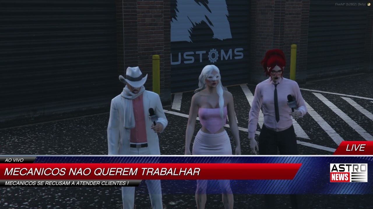 ASTRONEWS - MECANICOS RECUSAM A FAZER ATENDIMENTO - GTA RP