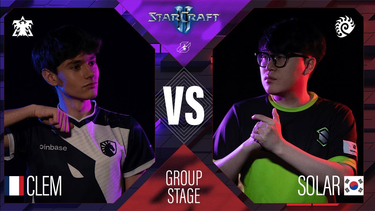 Clem vs. Solar // Gamers8 featuring StarCraft  // Group Stage