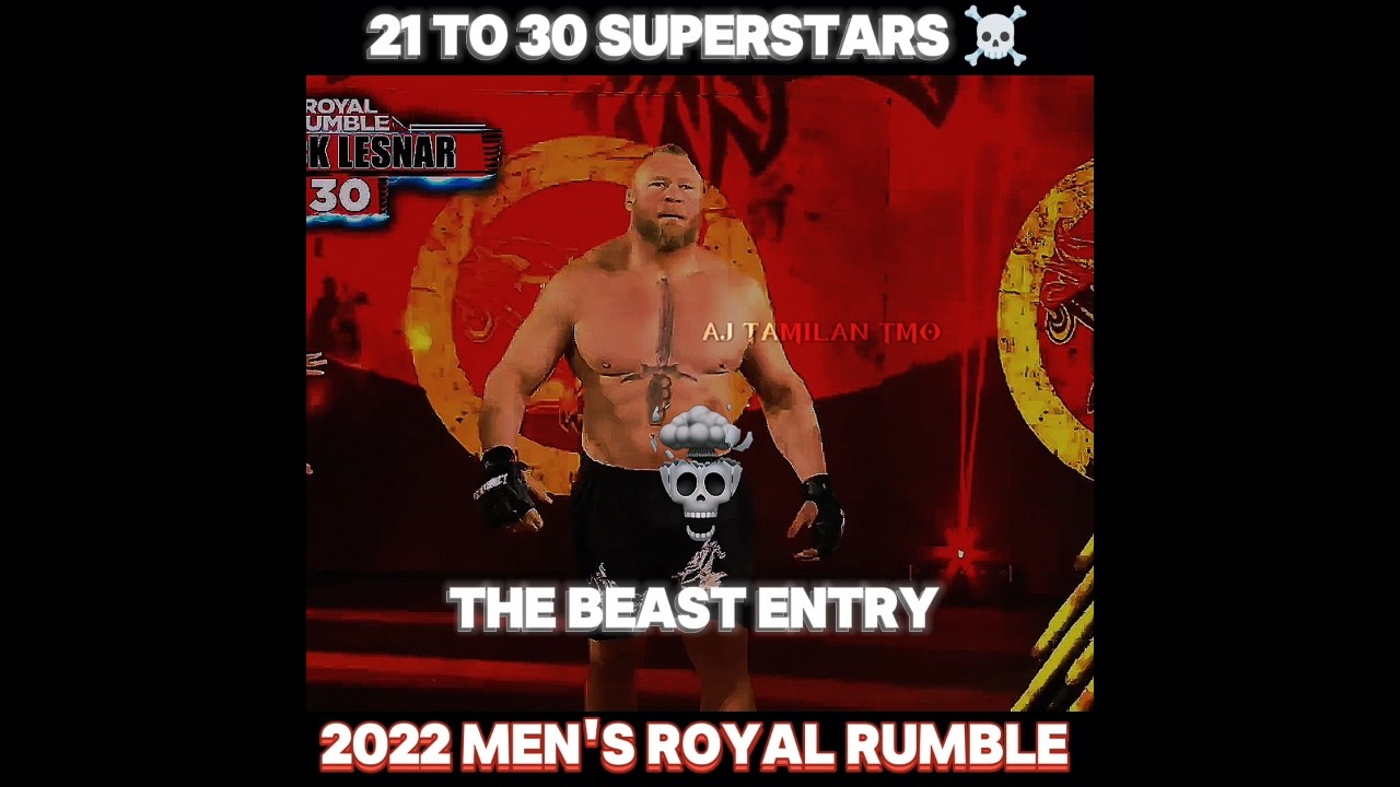 2022 MEN'S ROYAL RUMBLE MATCH & PHONK EDITS.