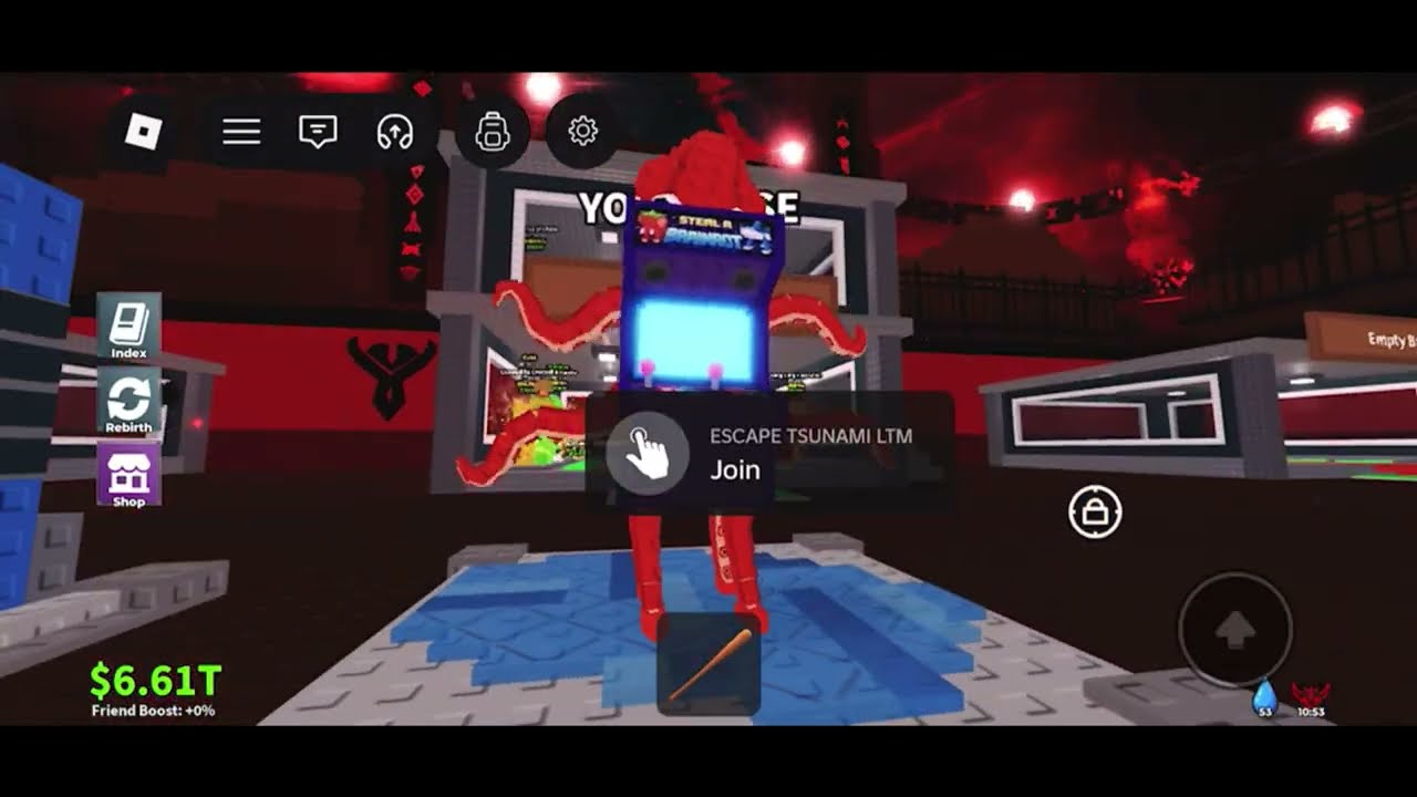 Een tsunami update in steal a brainrot 