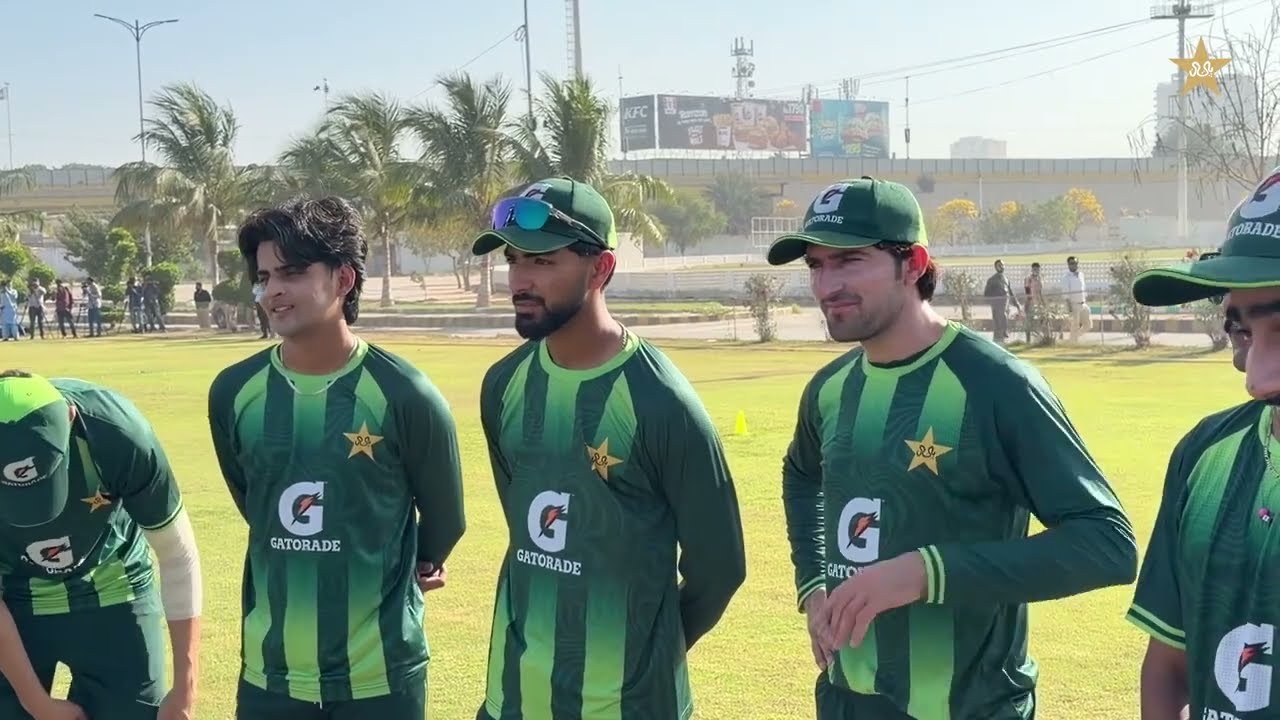 Players prepare for the ODI series in Bangladesh | Pakistan Squad's Pre-Series Camp in Karachi