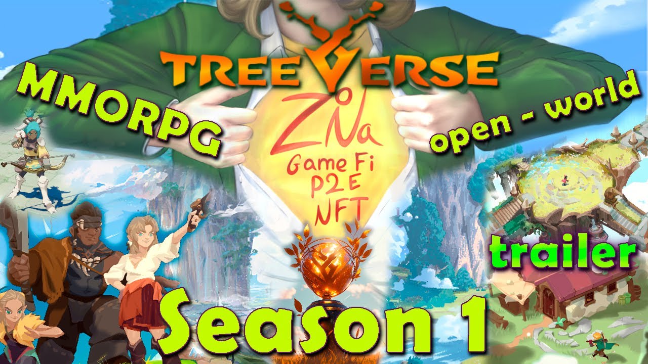 TreeVerse | A top down open world classless MMORPG | trailer