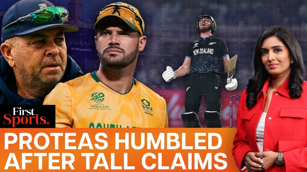 T20 World Cup: Proteas Humiliated by NZ, Conrad&rsquo;s Words Backfire | First Sports With Rupha Ramani