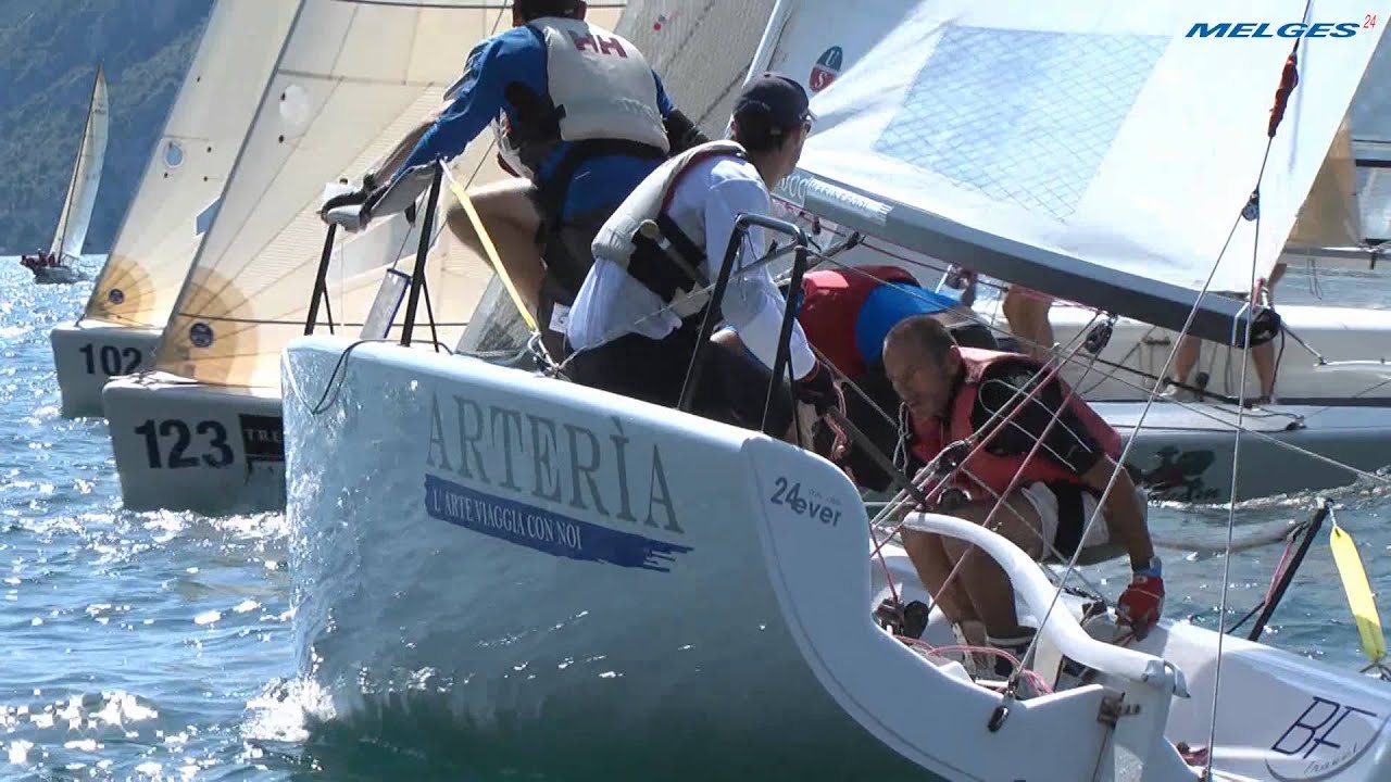 2012 Melges 24 World Championship Torbole - Day four