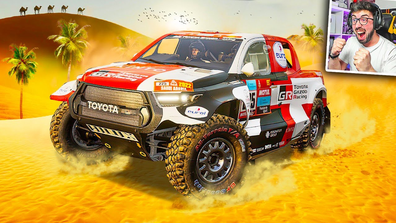 MI PRIMERA VEZ EN EL DAKAR DESERT RALLY 😎