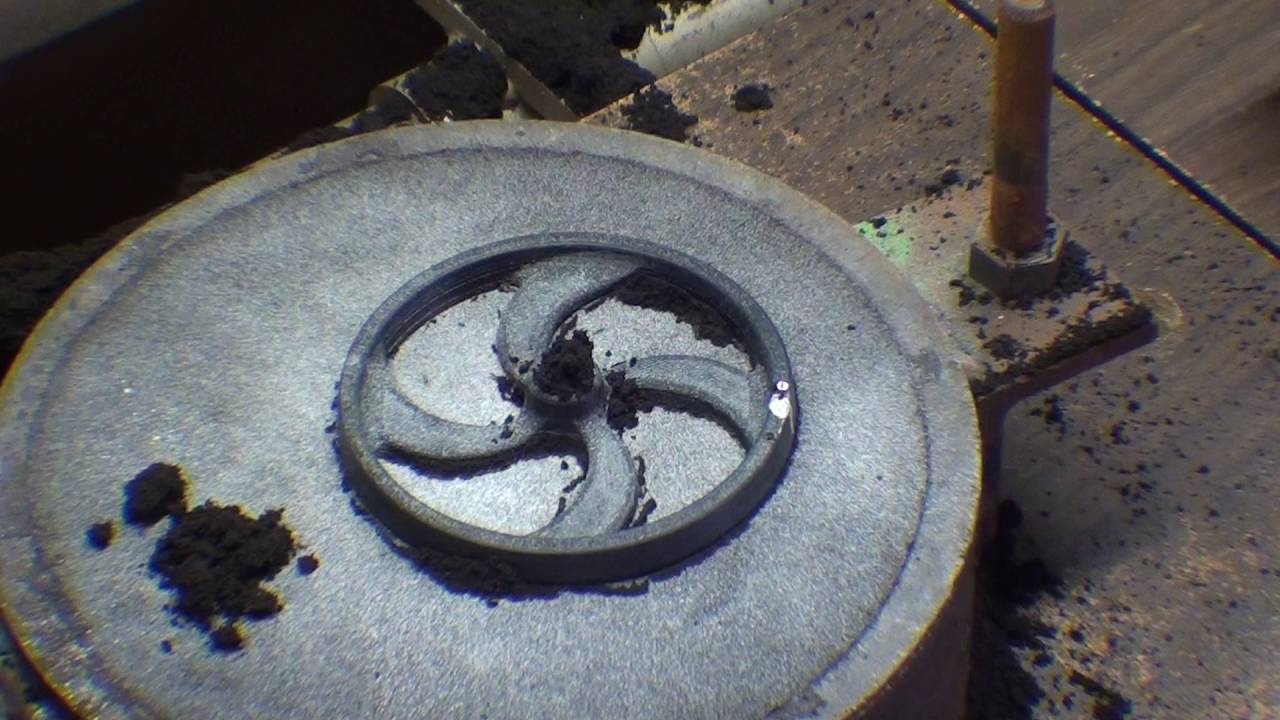 TIPS #323 pt 2 Casting a Flywheel Pattern - 3D Printer mrpete222