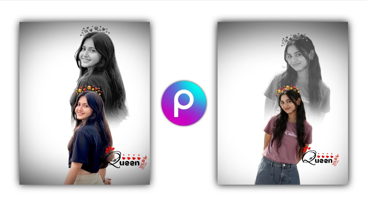 Dual photo editing 🔥I New PicsArt Dual Photo editing I Poster design photo editing -Suraj Unfiltered