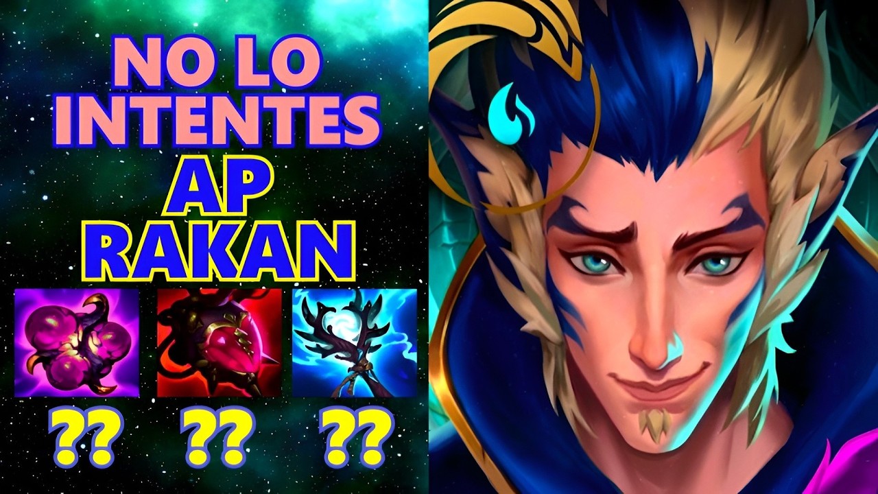 SUPER AP RAKAN SOPORTE | League of Legends  ¡NO LO INTENTES! Temporada 2026.