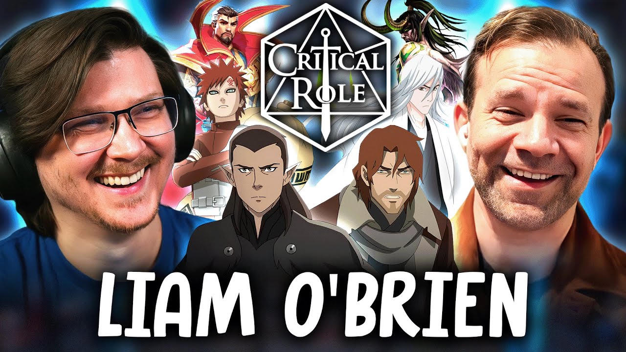 CHATTING WITH LIAM O'BRIEN | MIGHTY NEIN | CRITICAL ROLE | INTERVIEW