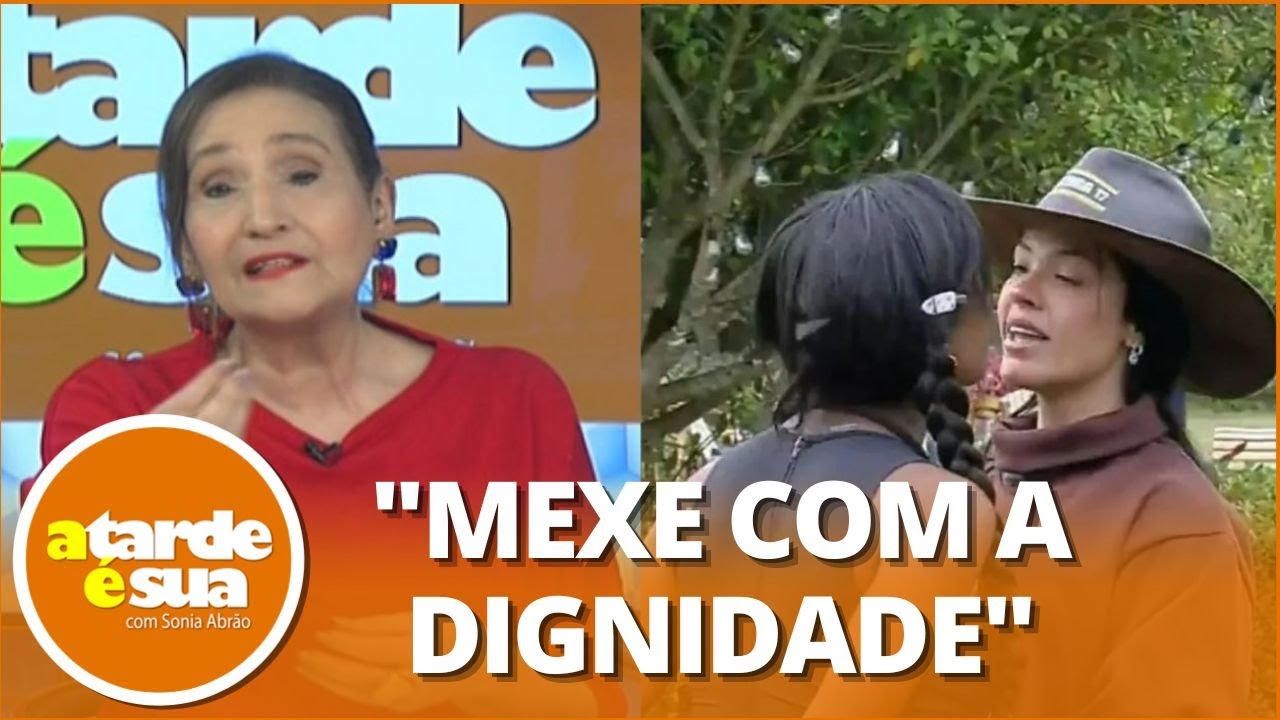 Sonia Abrão detona confusão entre Carol e Rayane em A Fazenda e critica tolerância com cuspe