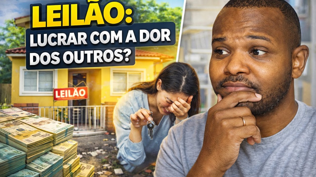 Leilão de imóveis é lucrar com a dor dos outros ? 