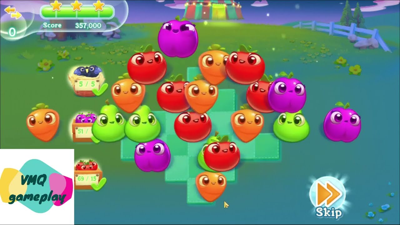 Farm heroes super saga level 536 to 540 | VMQ gameplay