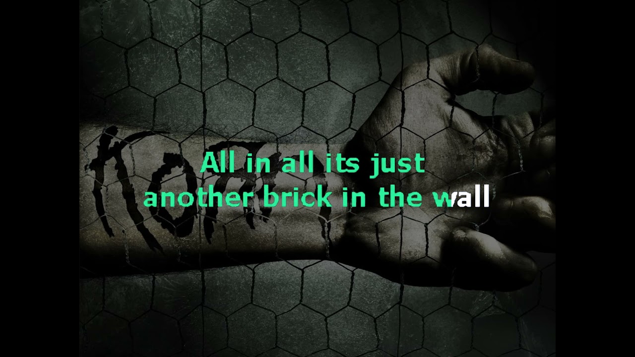 Korn - Another Brick in the Wall (Retroman's karaoke version)