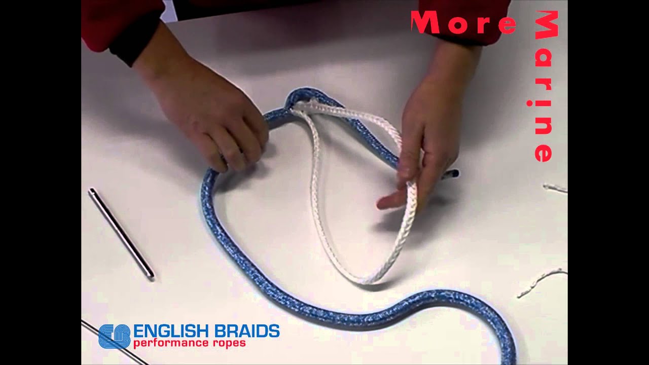 splitshandleiding dyneema lijn.