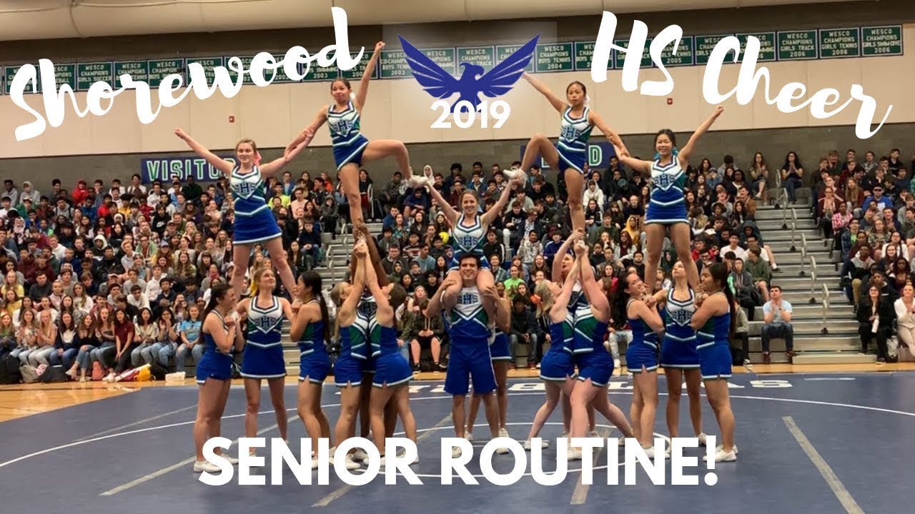 Shorewood HS Cheer Senior Routine 2019!