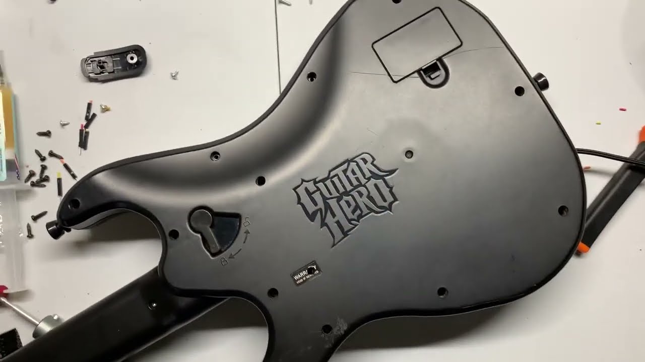 DIY Guitar Hero Controller Mech Fret Modding Kit for Clone Hero, RB4, GHWT:DE #clonehero #guitarhero