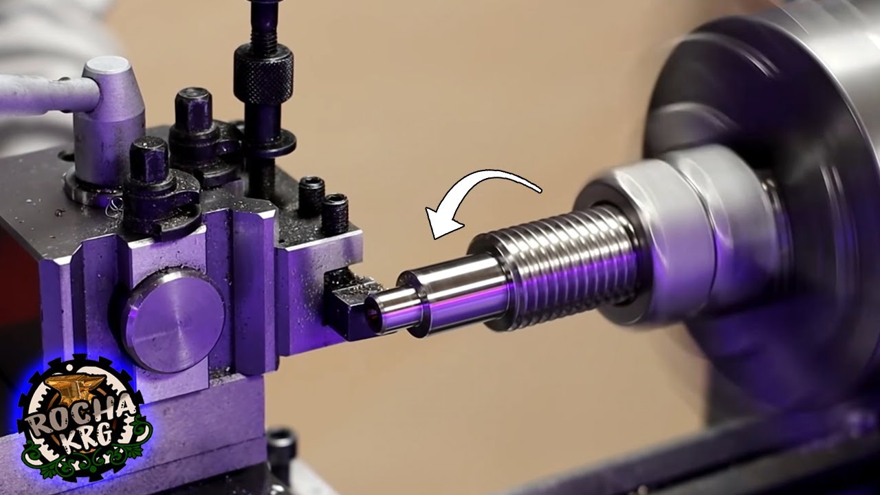 Como Cilindrar con un torno de metal