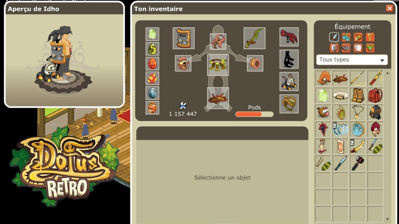 [DOFUS RETRO BOUNE] Pr&eacute;sentation Sacrieur 16 PA 6 PM