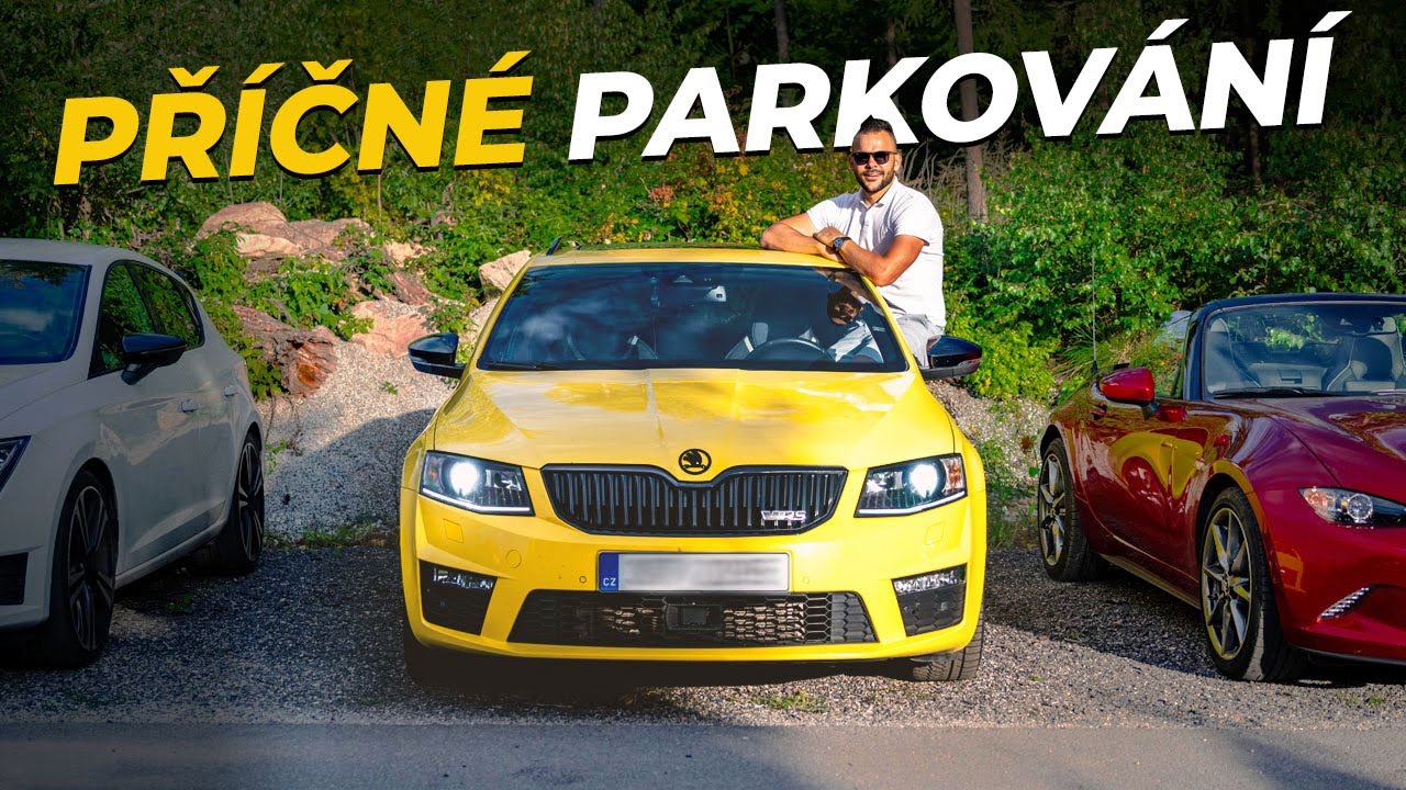 Příčné parkování a couvání – návod, co se nedá zapomenout