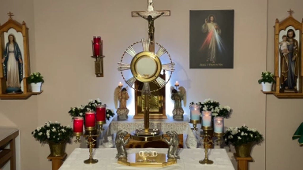 LIVE Eucharistic Adoration - Sisters of Divine Mercy