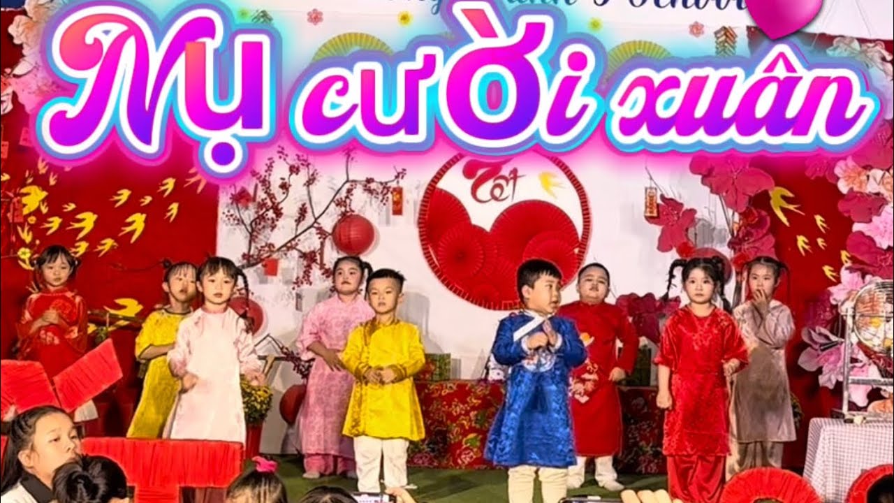 Nụ cười xuân .( Các bé lớp lá ) #zumba #dance #trending #tet 