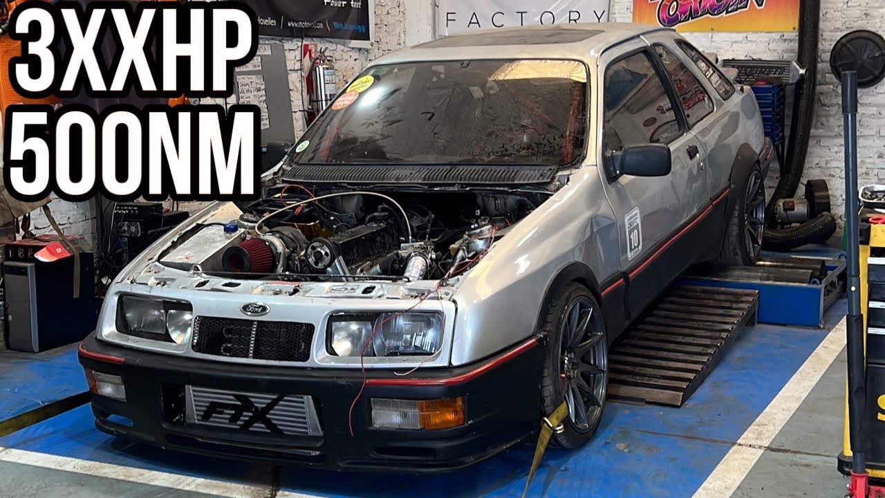COMO BANQUEAR UN AUTO!!!   Ford Sierra XR4 TURBO 2.3 SOHC 330HP 1.7 BAR