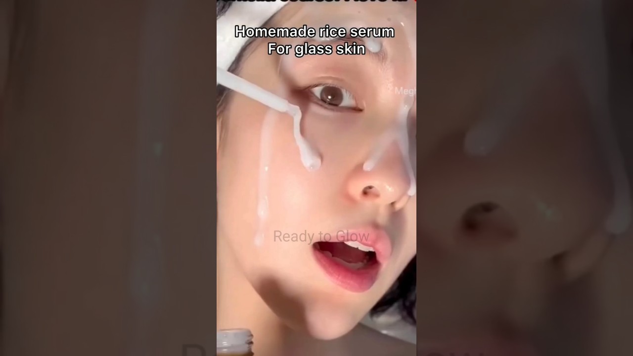 ✨ &ldquo;Glass‑Skin in a Bottle: 100% Japanese Rice Serum Magic!&rdquo;#diy #skincare #japanese #viralvideo