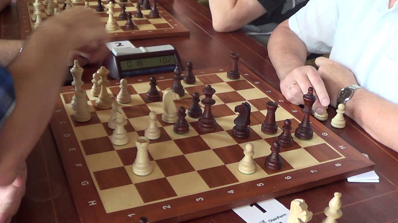 GM Igor Kovalenko - GM Evgeny Sveshnikov, Blitz chess, English opening