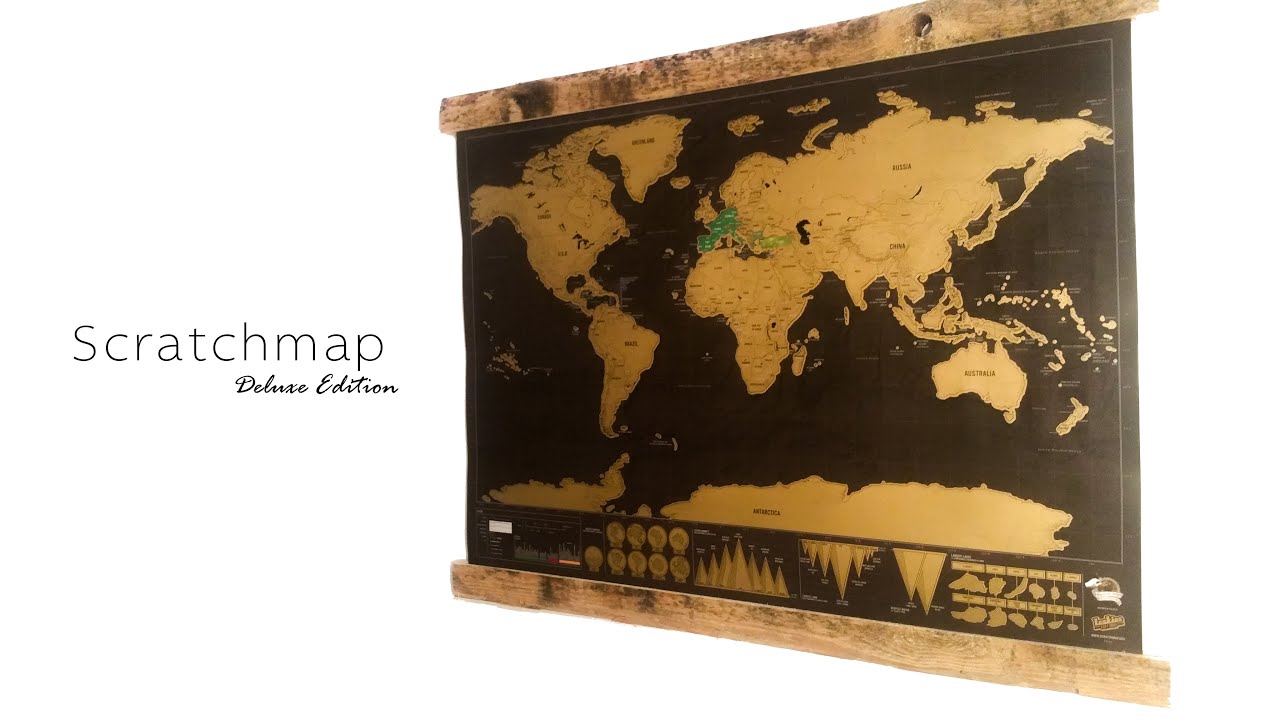 Scratch Map Deluxe Edition