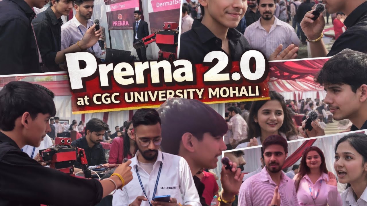 PRERNA 2.O AT CGC UNIVERSITY MOHALI ❤️ ✅️ #cgcuniversitymohali #cgcucreatorprogram #vlog #event 