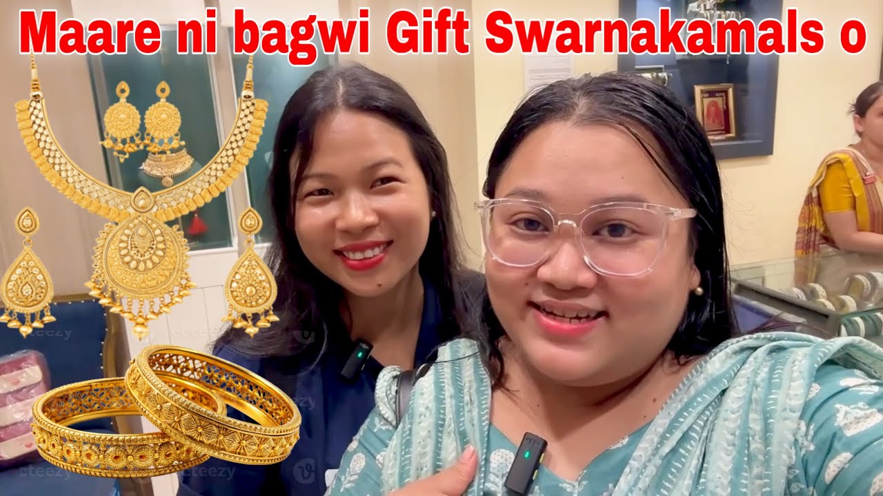 Maare Kaijakna da naiwi tong? @Resma Debbarma Vlogs ni banta chikonsa gift Swarnakamal Jewellers ni 💛