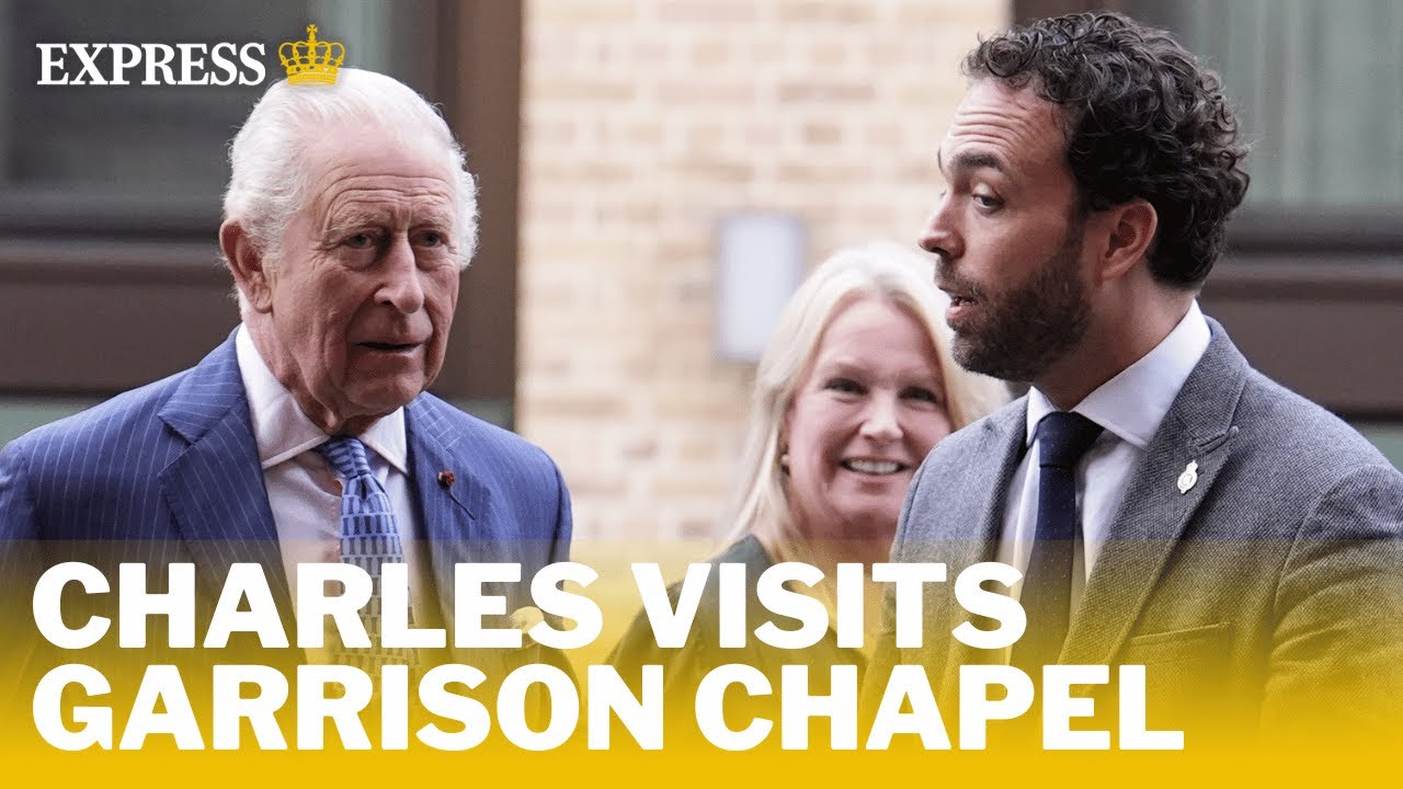 King Charles visits Queen Marie of Romania exhibition at the Garrison Chapel